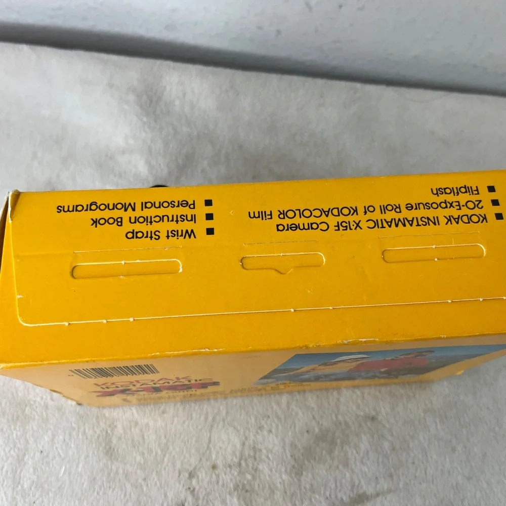 Kodak Instamatic X-15F Camera Outfit - Original Box Vintage Collectible